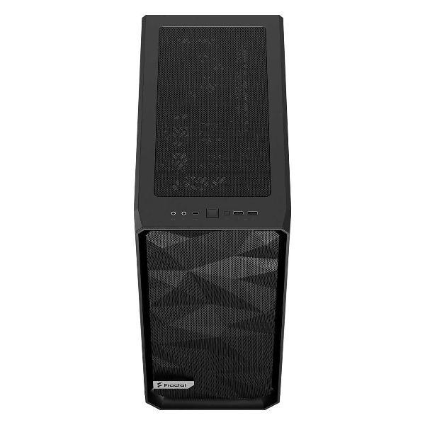 Корпус для компьютера Fractal Design Meshify 2 Compact Black - темный