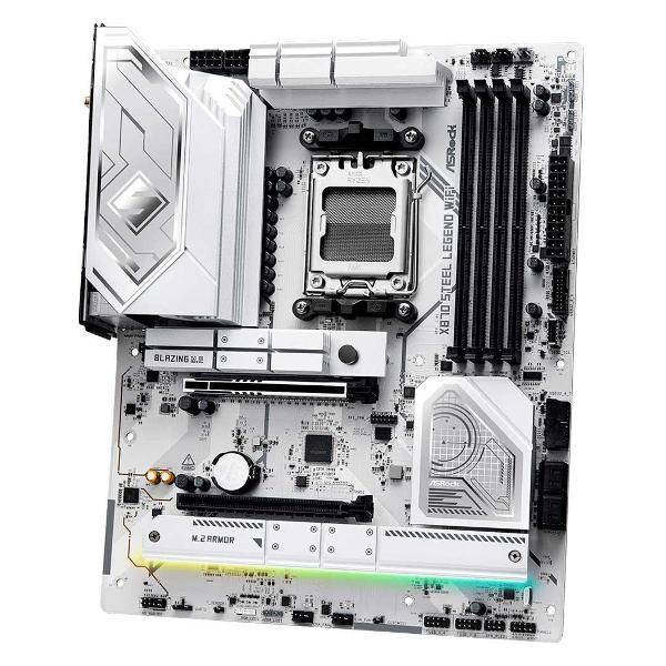 Материнская плата ASRock X870 STEEL LEGEND WIFI (AM5, ATX)