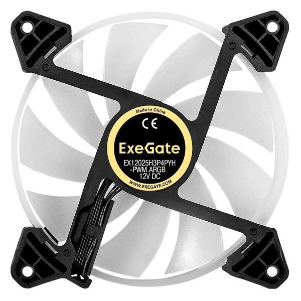 Вентилятор для компьютера ExeGate EX12025H3P4PYH-PWM.ARGB