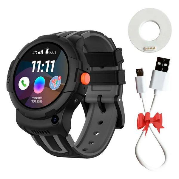 Смарт-часы Elari 4G Wink Android 8.1. (4G-W-BLK)