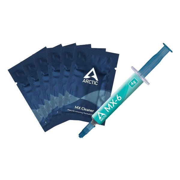 Термопаста ARCTIC MX-6 Thermal Compound 4-gramm with MX Cleaner