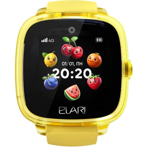 Смарт-часы Elari KidPhone Fresh 4G - Yellow (KP-4G-F-Y)