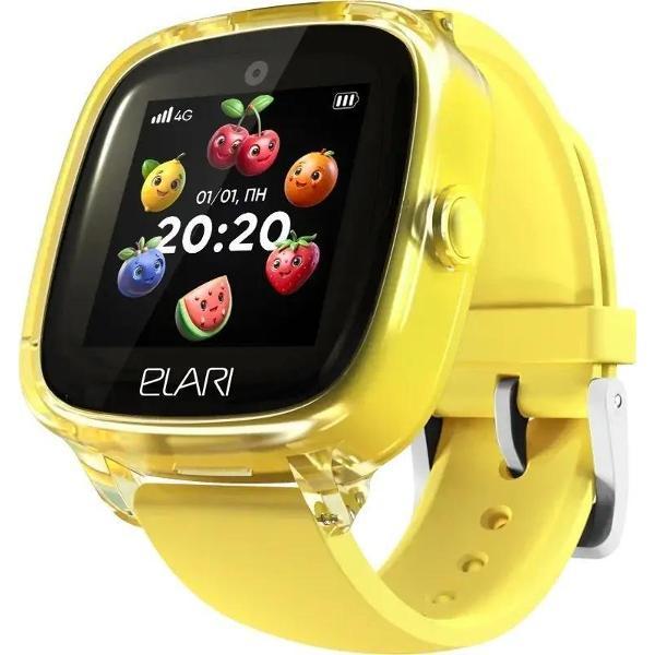 Смарт-часы Elari KidPhone Fresh 4G - Yellow (KP-4G-F-Y)