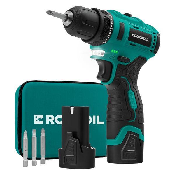 Шуруповерт аккумуляторный Rokodil Twist 2 Compact