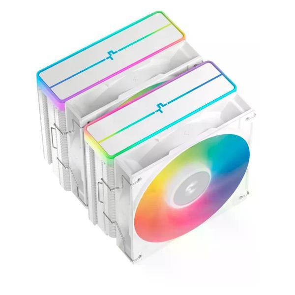 Кулер для процессора DeepCool AG620 WH ARGB V2