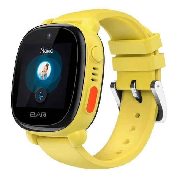 Смарт-часы Elari 4G Lite желтые (KP-4G-L-YEL)