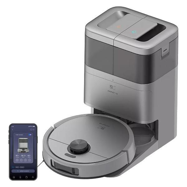 Робот-пылесос Polaris PVCRAC 7290 WIFI IQ Home серый