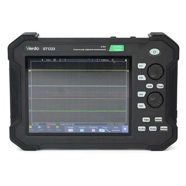 Осциллограф цифровой VERDO ST1223 планшетный 120 МГц, с поверкой