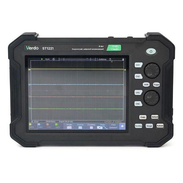 Осциллограф цифровой VERDO ST1221 планшетный 70 МГц, с поверкой