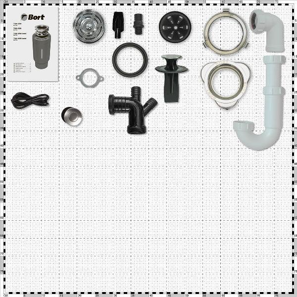 Измельчитель пищевых отходов Bort TITAN 6000