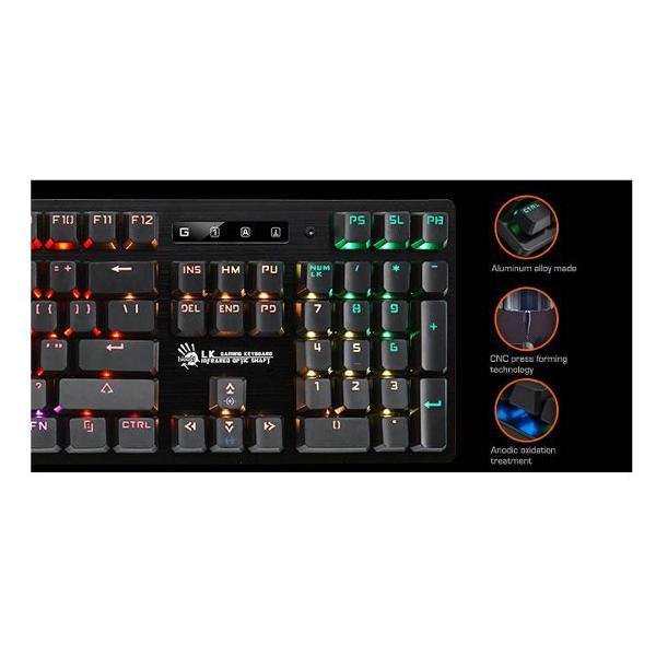 Клавиатура проводная A4Tech Bloody B820R Red Switch