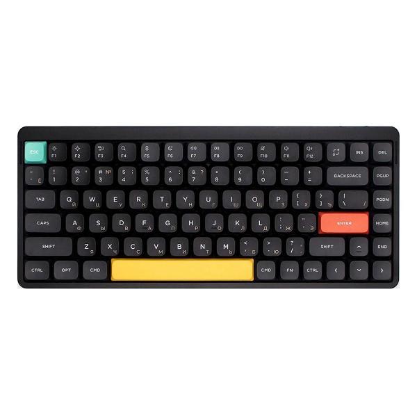 Клавиатура беспроводная Nuphy QMK, AIR75v2, Basalt черный, RGB Hot Sw Red Switch