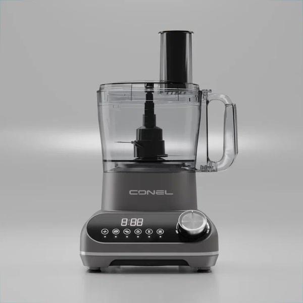 Кухонный комбайн CONEL FP1500 титановый