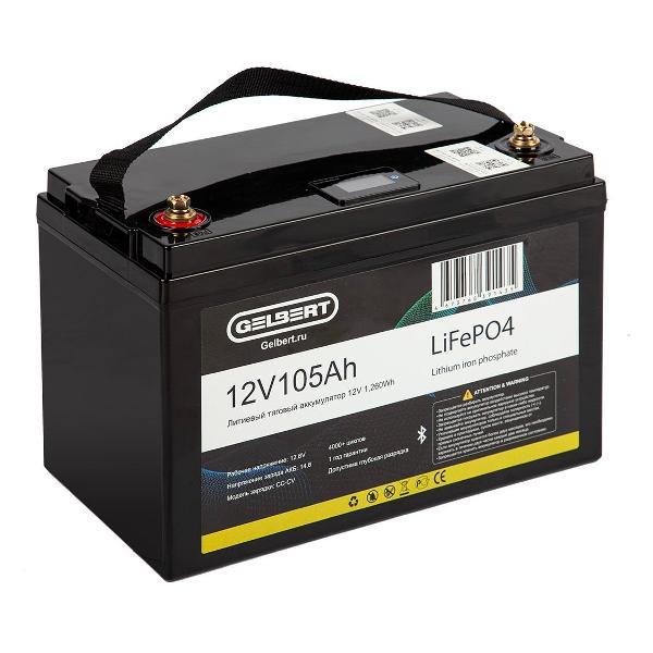 Тяговый аккумулятор Gelbert LiFePO4 6-EVF-100