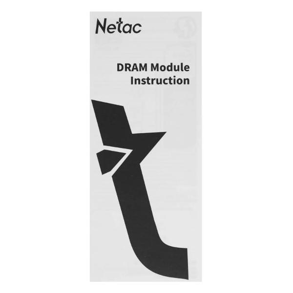 Оперативная память Netac Shadow S DDR4-3600 8GB C18