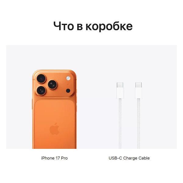 Смартфон Apple iPhone 17 Pro 256GB Cosmic Orange (без RuStore)