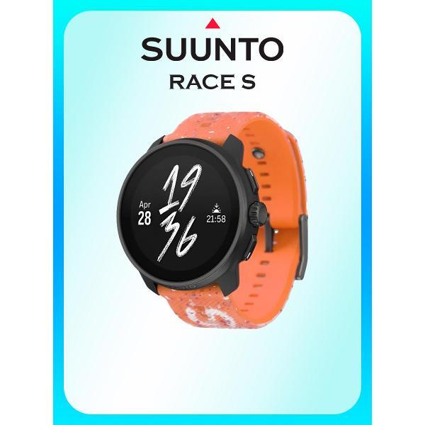 Умные часы Suunto Race S, SS051016000, Power оранжевый