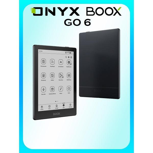 Электронная книга ONYX BOOX Go 6, черная