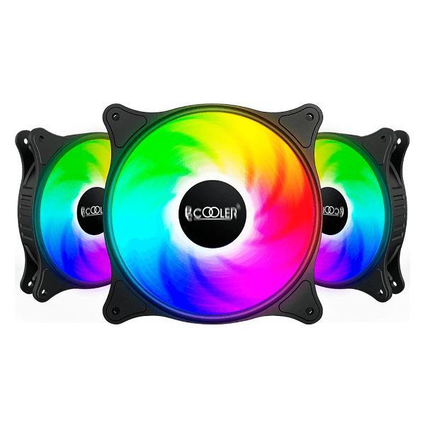 Вентилятор для компьютера PCCooler FX 120 ARGB 3 IN 1 Black