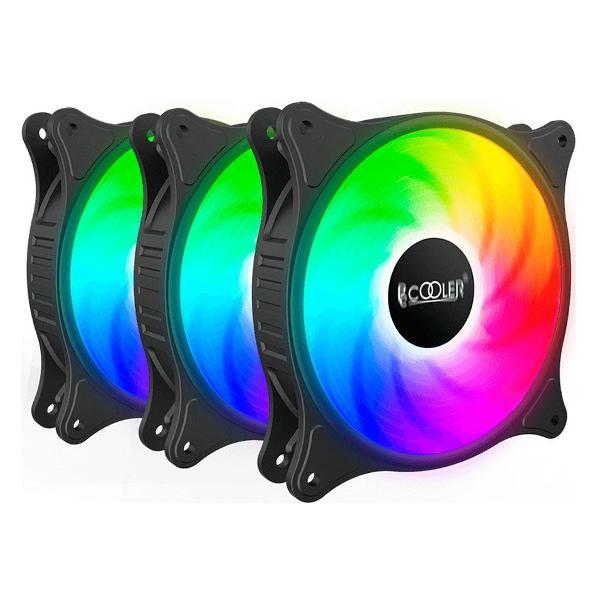 Вентилятор для компьютера PCCooler FX 120 ARGB 3 IN 1 Black