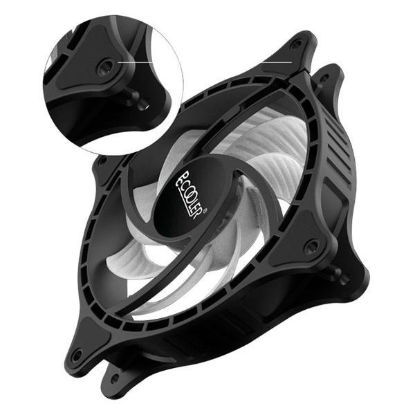 Вентилятор для компьютера PCCooler FX 120 ARGB 3 IN 1 Black
