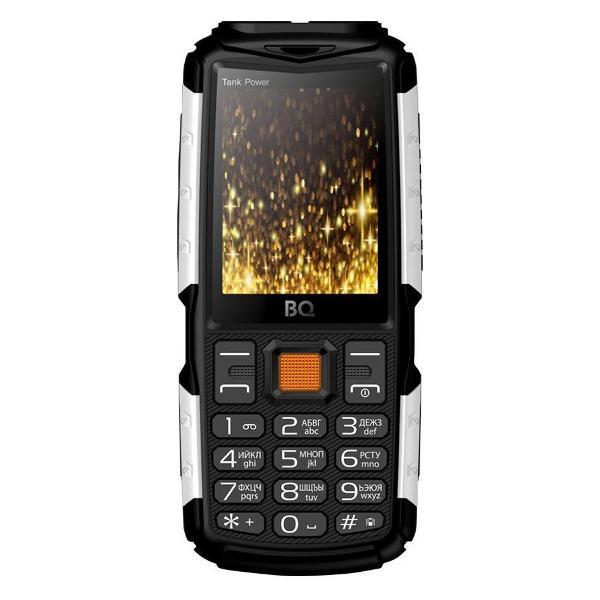 Мобильный телефон BQ 2430 Tank Power Черный Серебро