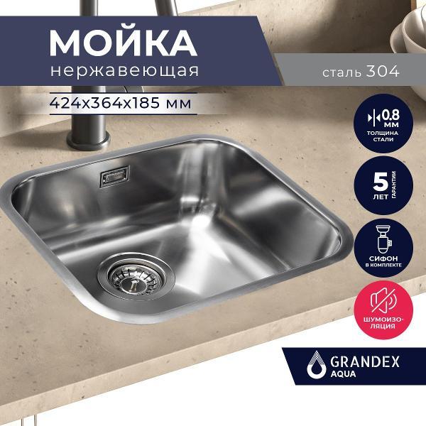 Раковина для кухни GRANDEX AQUA SELECT 36 L S