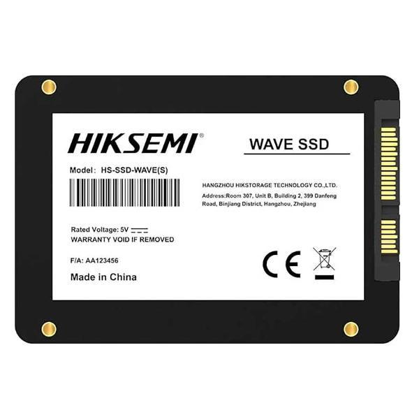 Внутренний диск SSD Hiksemi 2.5 WAVE(S) 960GB SATA (HS-SSD-WAVE(S) 960G)
