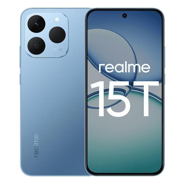 Смартфон realme 15T 256Gb 12Gb голубой фото