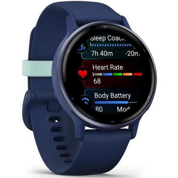 Смарт-часы Garmin Vivoactive 5 Metallic Navy (010-02862-12)