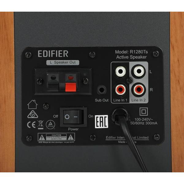 Колонки компьютерные Edifier R1280Ts коричневый