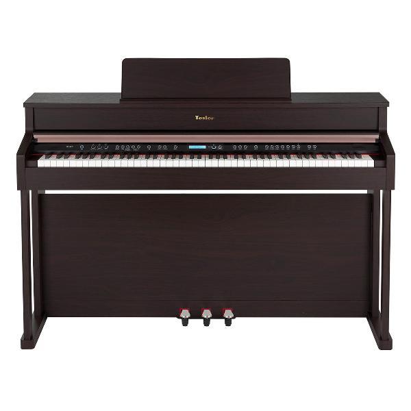 Цифровое пианино Tesler STZ-8870 темное тропическое дерево