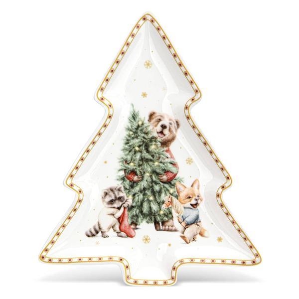 Декоративное блюдо FISSMAN MIRACLE елочка 21,5см