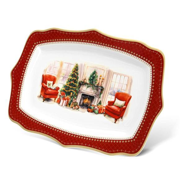 Декоративное блюдо FISSMAN CHRISTMAS EVE 28х19см