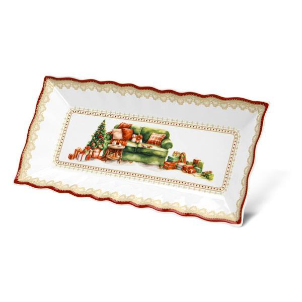 Декоративное блюдо FISSMAN CHRISTMAS EVE 28х12,5см