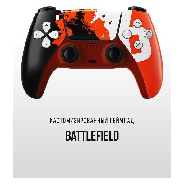 Геймпад для консоли PS5 PlayStation 5 Rainbo DualSense Battlefield