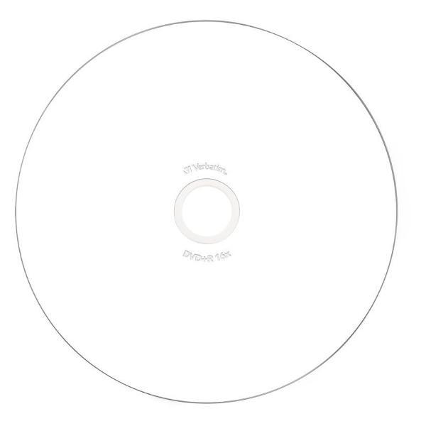 Диск DVD+R Verbatim 4.7 ГБ 16X AZO Printable, 10 шт. в коробках