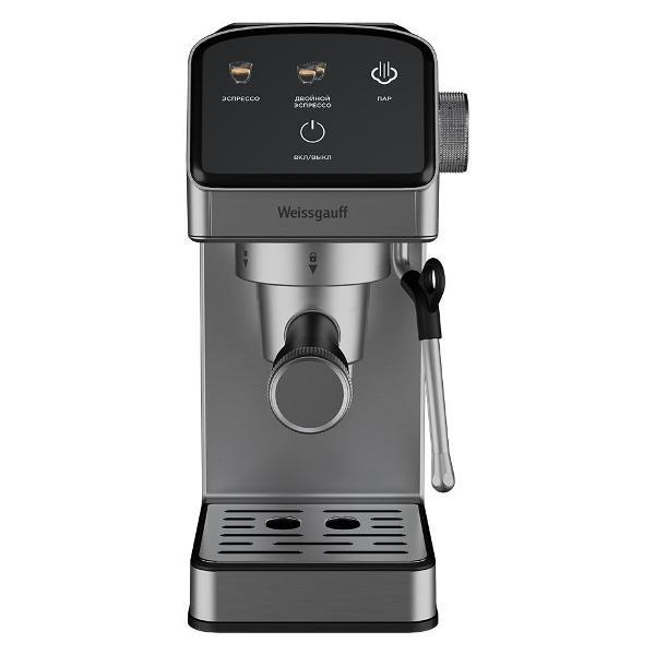 Кофемашина рожкового типа Weissgauff WCM-240 DBx Cappuccino ColorTouch