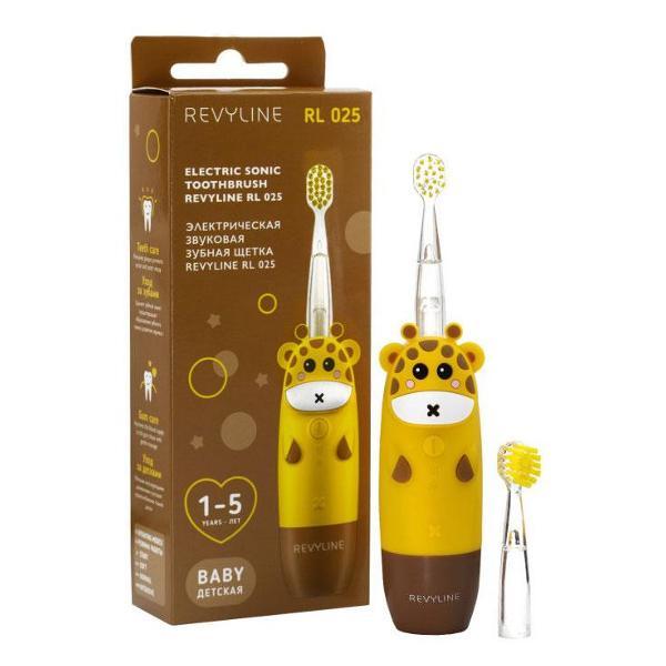 Электрическая зубная щетка детская Revyline RL 025 Baby, Yellow