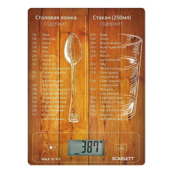 Весы кухонные Scarlett SC-KS57P19