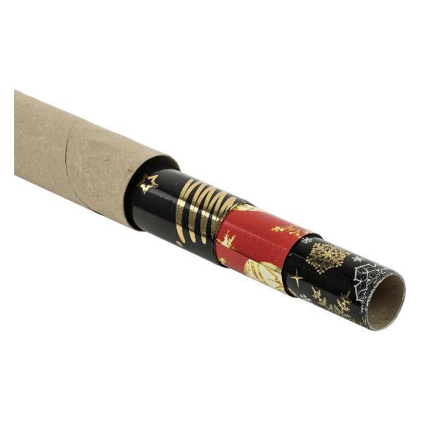 Бумага подарочная Золотая сказка НАБОР НГ 0,7х1м Black&Gold 3шт