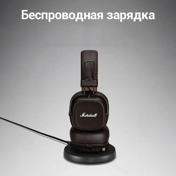 Смарт-часы и наушники Marshall Major IV Brown