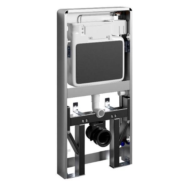 Система инсталляций и смыва Wasserkraft Нааб (Naab) 86TLT.040.SE.BL