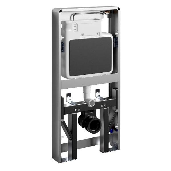 Система инсталляций и смыва Wasserkraft Нааб (Naab) 86TLT.040.PE.BL