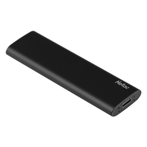 Внешний диск SSD Netac Z SLIM Черный USB 3.2 Gen 2 Type-C 1TB фото