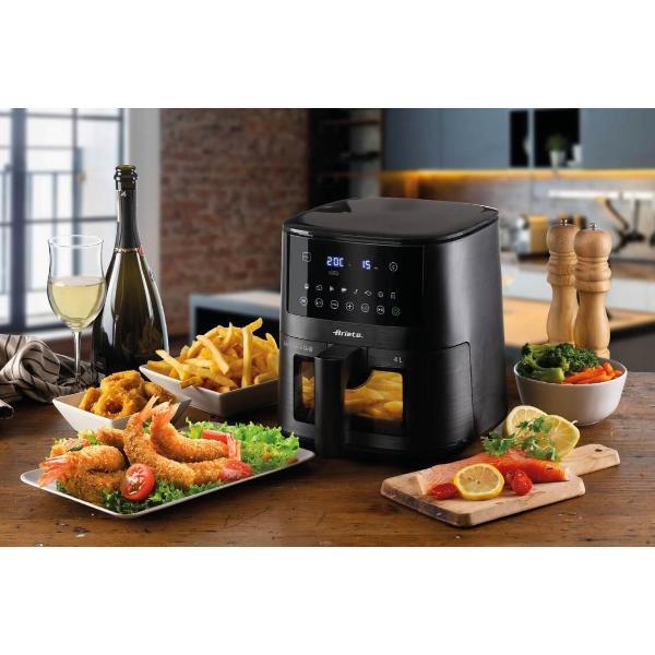 Фритюрница Ariete Glass DGT 4633 ченрный