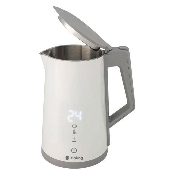 Электрочайник Sibling Powerspace-SK, бело-серый