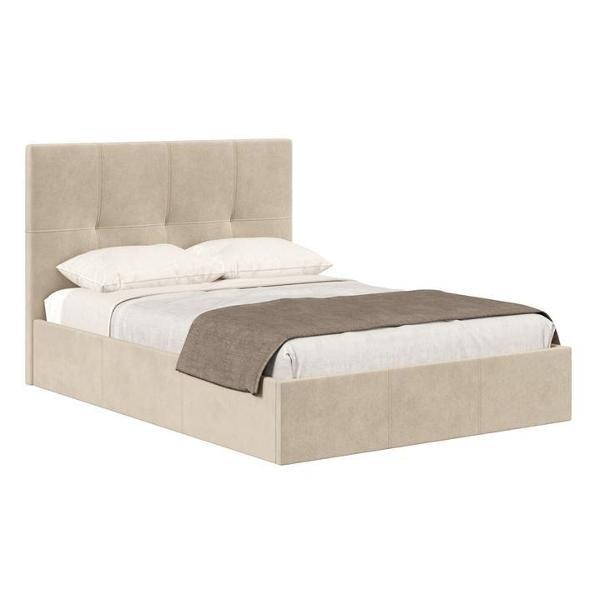 Кровать Правила мебели Селин бежевая (191989)