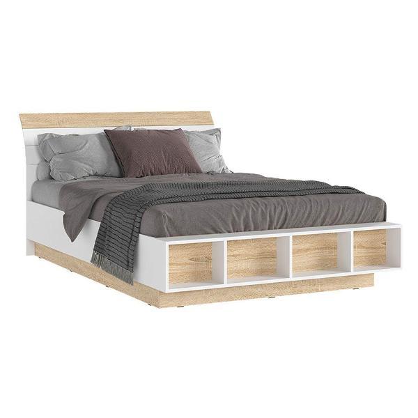 Кровать Правила мебели Санса дуб (191955)