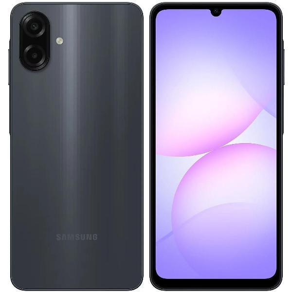 Смартфон Samsung Galaxy A07 4/64GB Black (черный)